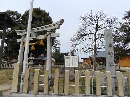 長畝の八幡神社