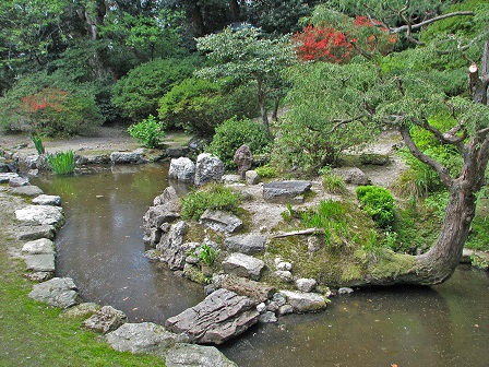 時國家の庭園